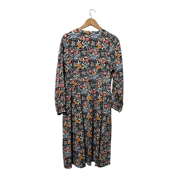 Universal Thread Floral Prairie Multicolor Maxi Dress Women's Size Medium - Picture 3 of 4